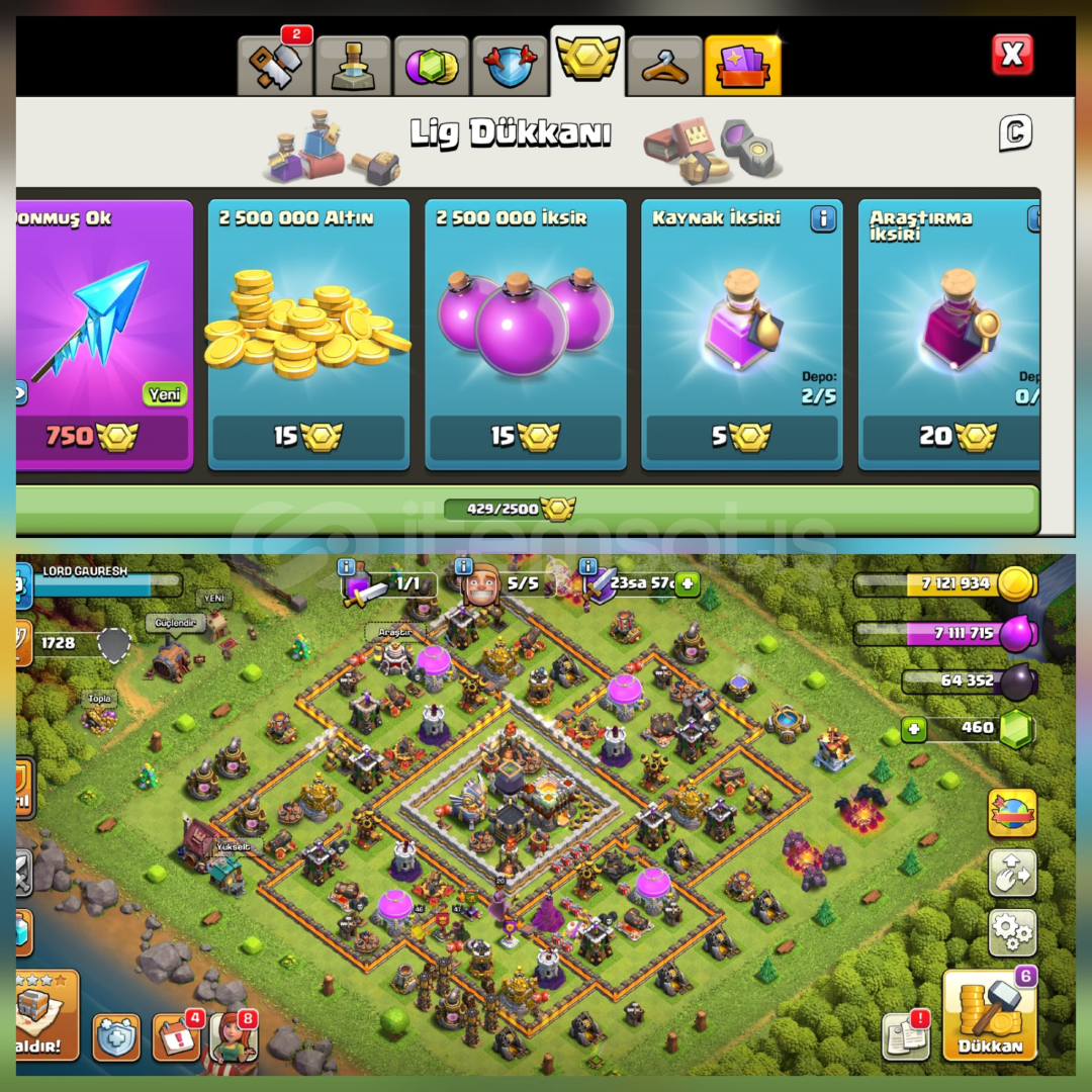 TH11 429Madalya 1EfsaneviKostüm 460Elmas TH11 429Madalya 1EfsaneviKostüm 460Elmas