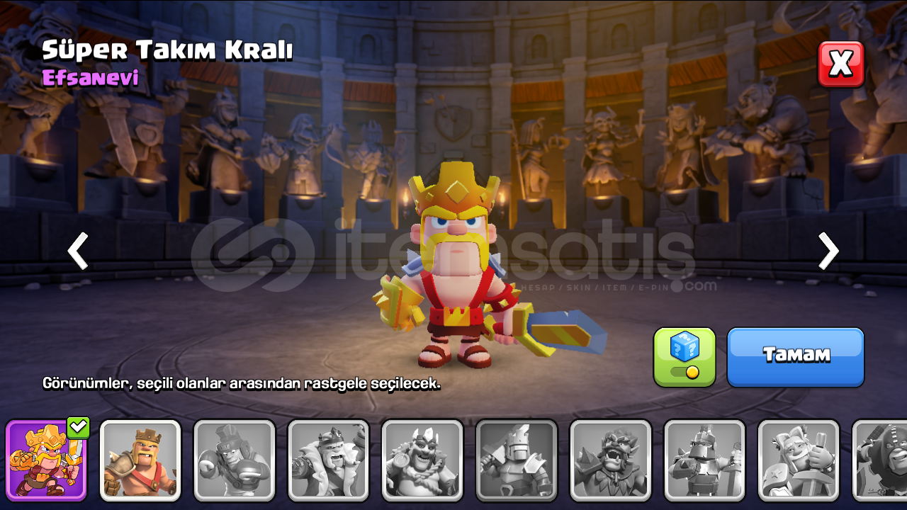 ✨TH12 107 LVL✨EFSANEVİ BARBAR KOSTÜMÜ✨ ✨TH12 107 LVL✨EFSANEVİ BARBAR KOSTÜMÜ✨