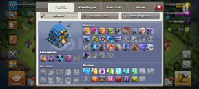 TH12 COC Hesap Bombalar Hariç Max 