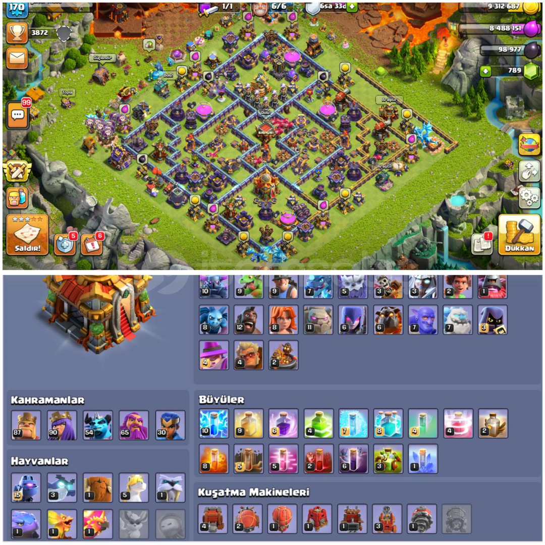 TH16⚡️COC | • ÜCRETSİZ İSİM HAKLI + ARKAPLANLI TH16⚡️COC | • ÜCRETSİZ İSİM HAKLI + ARKAPLANLI