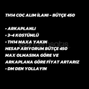 TH14 MAXA YAKIN ARKAPLANLI HESAP ARIYORUM 