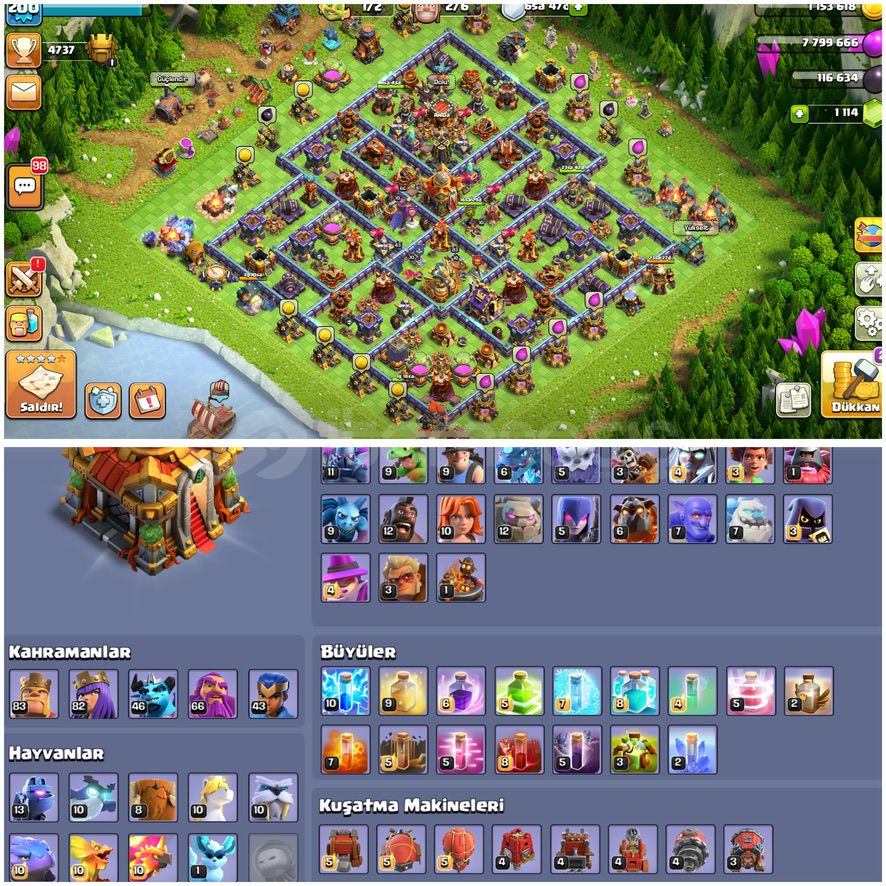 TH16⚡️COC | • 200 LEVEL | MAXA ÇOK YAKIN KÖY TH16⚡️COC | • 200 LEVEL | MAXA ÇOK YAKIN KÖY