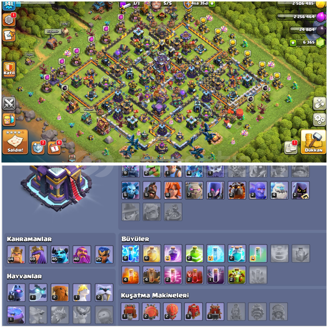 TH15⚡️COC | ÜCRETSİZ İSİM HAKLI UYGUN FİYAT TH15⚡️COC | ÜCRETSİZ İSİM HAKLI UYGUN FİYAT