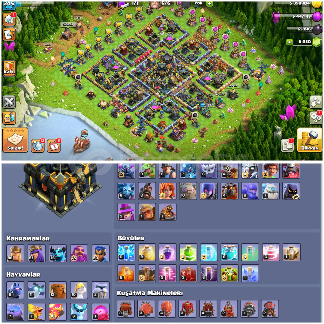 TH17⚡️COC | • NERDEYSE MAX HESAP | KAÇMAZ FİYAT TH17⚡️COC | • NERDEYSE MAX HESAP | KAÇMAZ FİYAT
