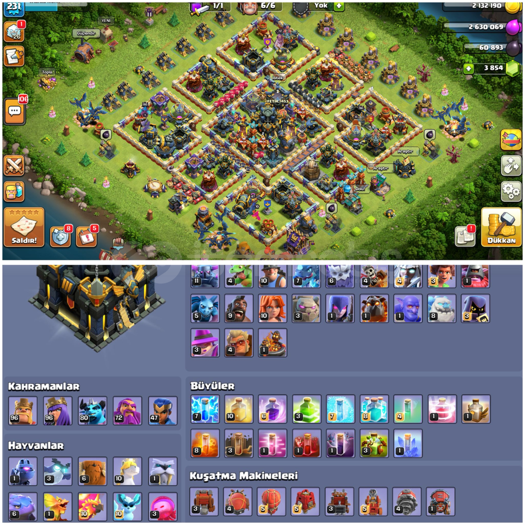 TH17⚡️COC | • FULL EKİPMANLI FIRSAT KÖY TH17⚡️COC | • FULL EKİPMANLI FIRSAT KÖY