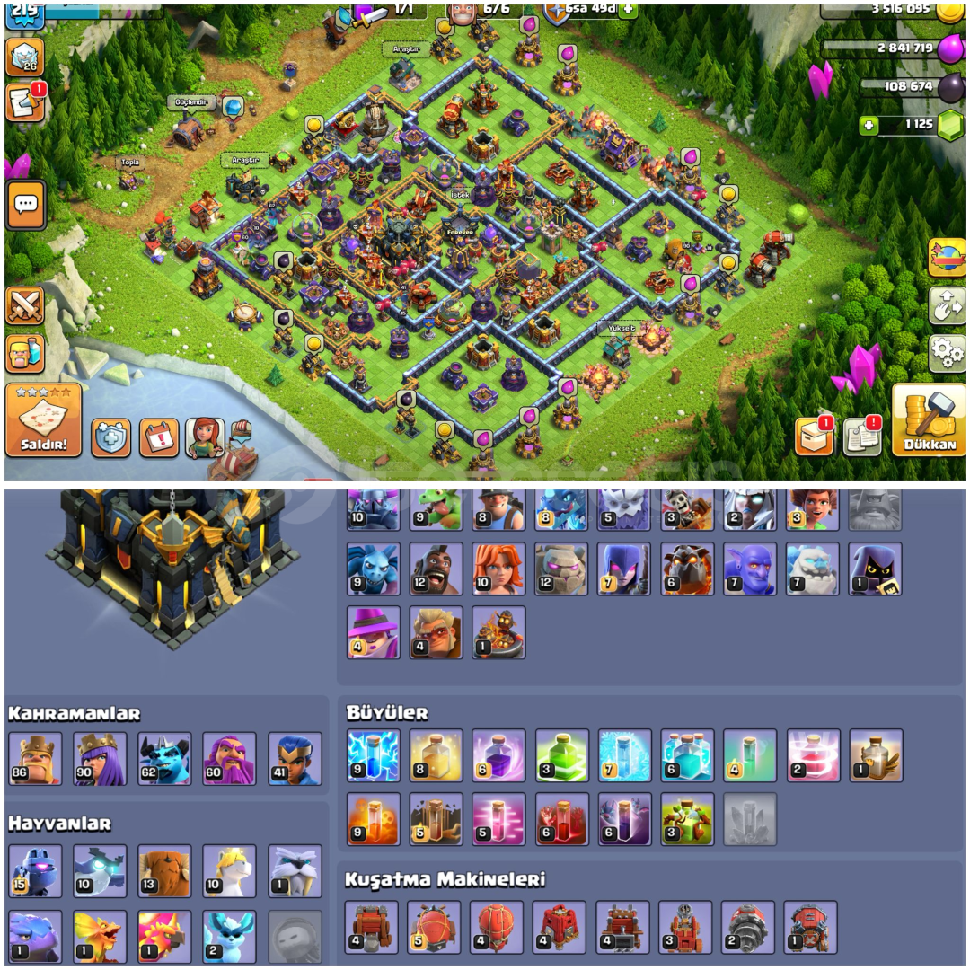 TH17⚡️COC | • 219 LEVEL + FİYAT PERFORMANS ÜRÜNÜ TH17⚡️COC | • 219 LEVEL + FİYAT PERFORMANS ÜRÜNÜ