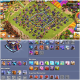 TH15⚡️COC | • TAMAMEN MAX DOLU DOLU KÖY