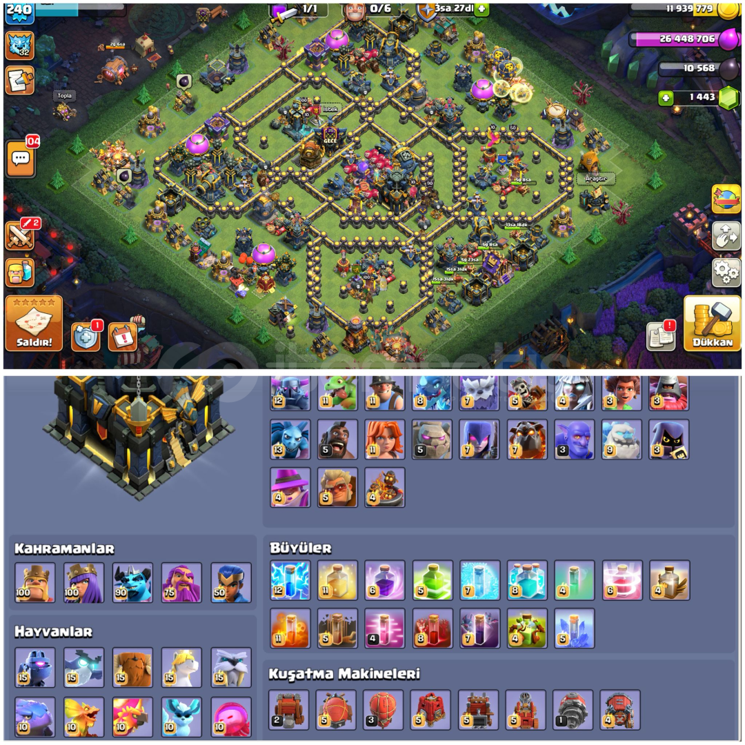 TH17⚡️COC | • MAX EKİPMAN | HER ŞEY MAX TH17⚡️COC | • MAX EKİPMAN | HER ŞEY MAX