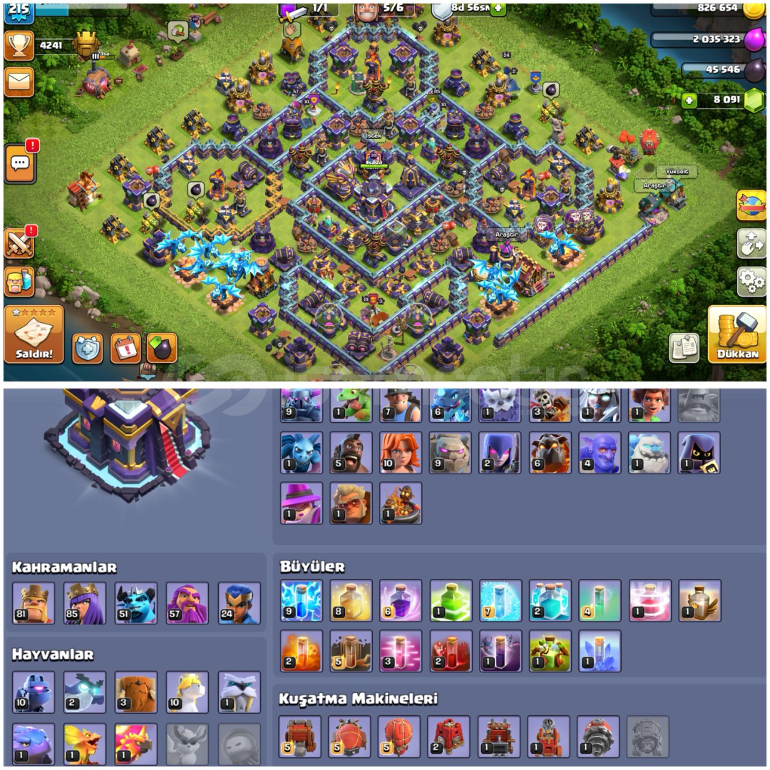 TH15⚡️COC | • UFAK EKSİKLER KALDI | FULLE YAKIN TH15⚡️COC | • UFAK EKSİKLER KALDI | FULLE YAKIN