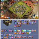 TH17⚡️COC | • ÖZEL ARKAPLAN + NERDEYSE MAX | 