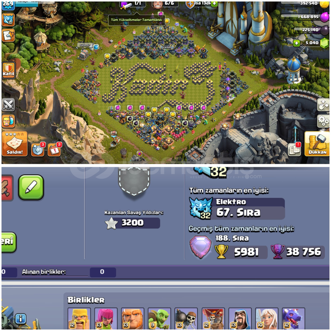 TH17⚡️COC | • DÜNYA 188.Sİ | MAX + MAX EN İYİSİ TH17⚡️COC | • DÜNYA 188.Sİ | MAX + MAX EN İYİSİ