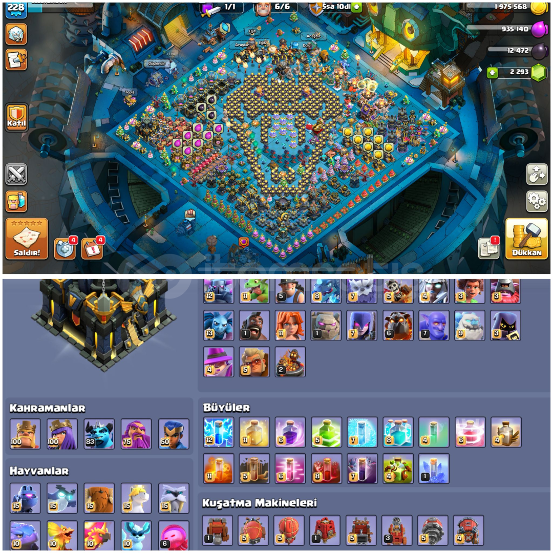 TH17⚡️COC | • ÖZEL ENGELLER DOLU | KOLEKSİYONLUK TH17⚡️COC | • ÖZEL ENGELLER DOLU | KOLEKSİYONLUK