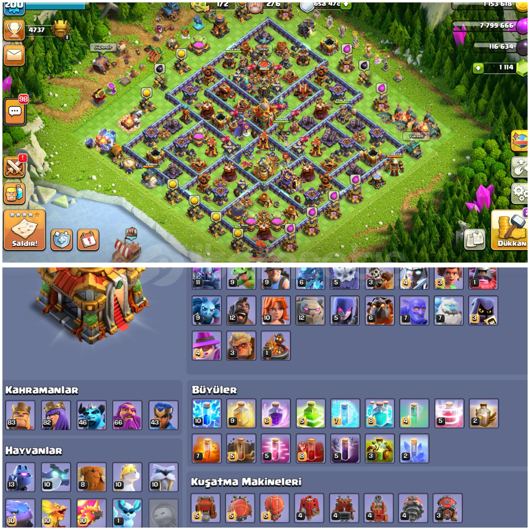 TH16⚡️COC | • 200 LEVEL | MAXA ÇOK YAKIN KÖY TH16⚡️COC | • 200 LEVEL | MAXA ÇOK YAKIN KÖY