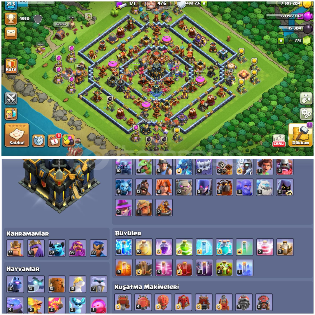 TH17⚡️COC | • 213 LEVEL | HARİKA KÖY  TH17⚡️COC | • 213 LEVEL | HARİKA KÖY