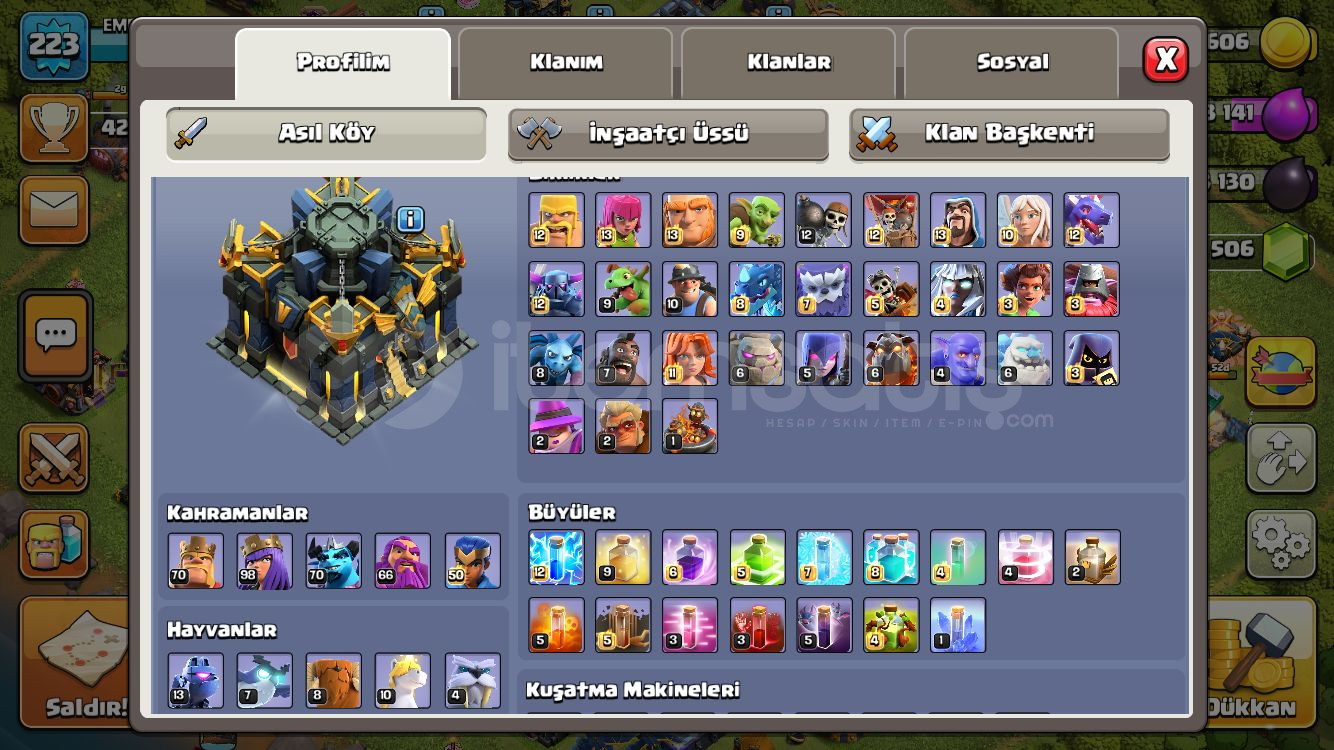 TH17 HESAP MAXA YAKIN SAYILIR KELEPİR FİYAT TH17 HESAP MAXA YAKIN SAYILIR KELEPİR FİYAT
