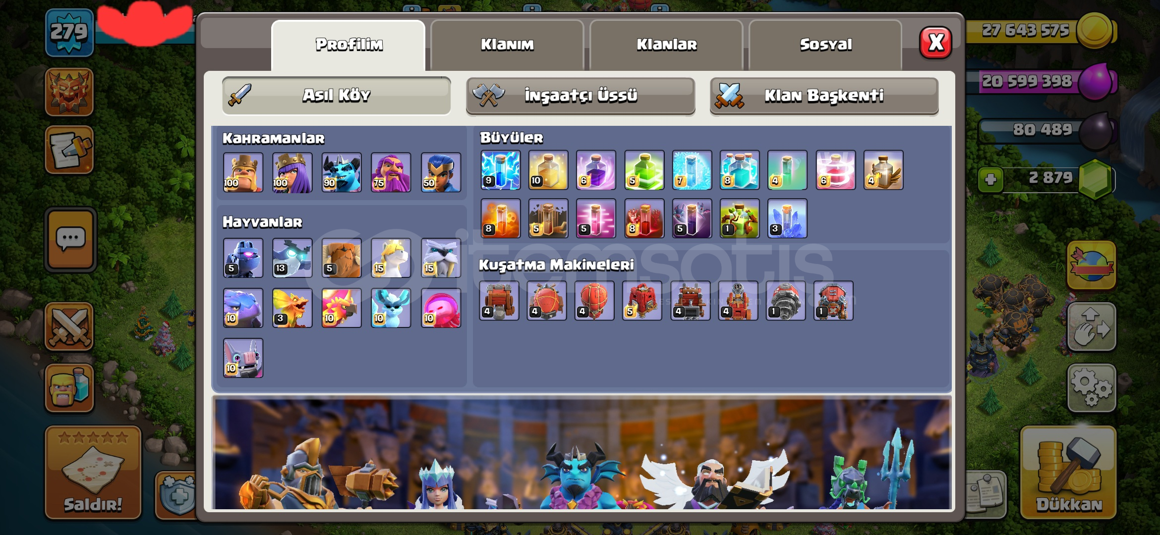 BİTİRİYORUZ UYGUN FİYATA TH17 HESAP