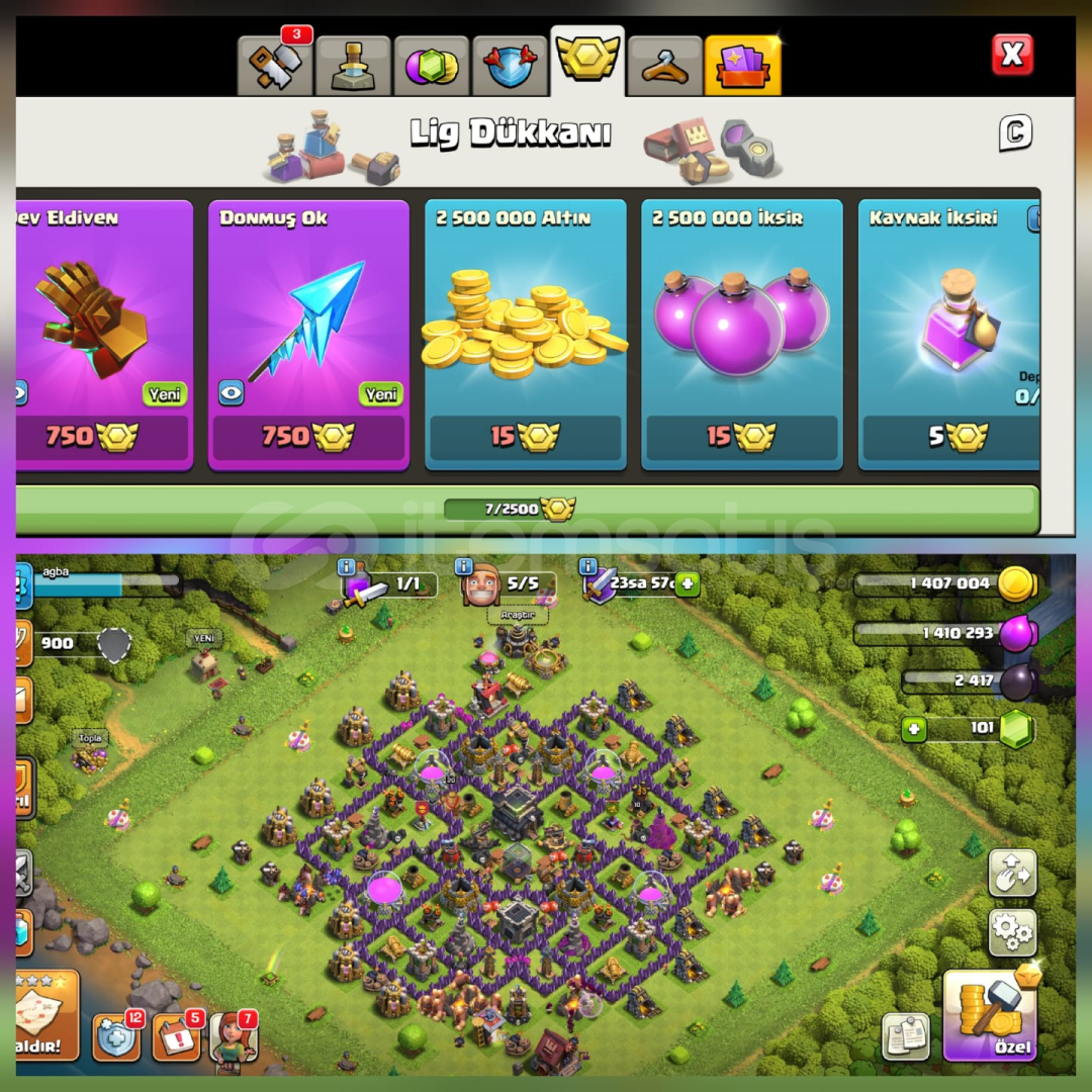 TH9 7Madalya 101Elmas İsimHakkı Ganimet TH9 7Madalya 101Elmas İsimHakkı Ganimet