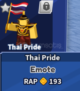 Thai Pride Emote (BLADE BALL)