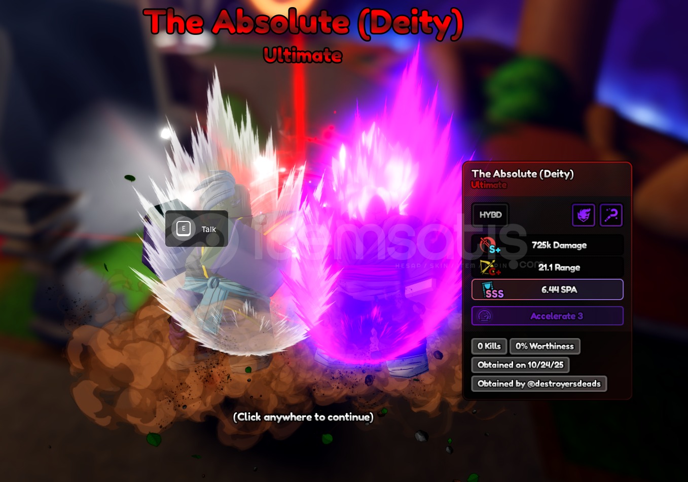 The Absolute (Deity) EVO The Absolute (Deity) EVO