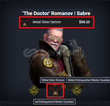 'The Doctor' Romanov Sabre