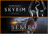 The Elder Scrolls Skyrım + Sekiro