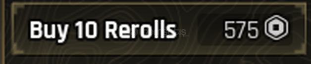 The Forge 10x Race Rerolls