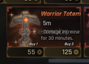 THE FORGE 3X WARRIOR TOTEM