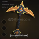 The Forge | 40LVL+ Arcane Pickaxe ve Random RACE