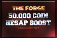 ⭐THE FORGE 50.000 COIN BOOST HESAP KASIM⭐