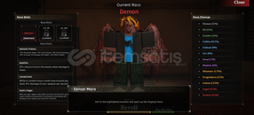 The forge 'Demon Race' 