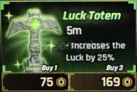 The Forge Luck Totem 3x The Forge Luck Totem 3x