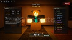 THE FORGE MİNOTAUR + 15 TANE REROLL