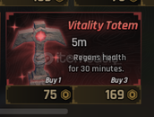 The Forge Vitality Totem 3x