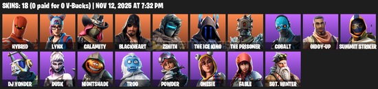 THE ICE KING | ONESIE | 18 SKIN 