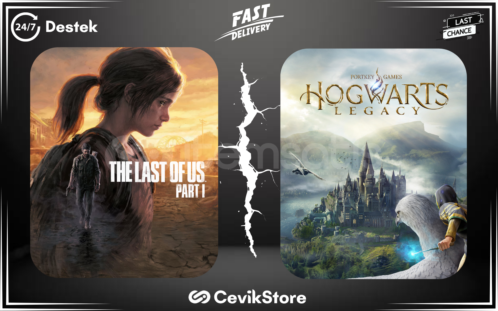 ⭐The Last Of Us Part 1 + Hogwarts Legacy⭐ ⭐The Last Of Us Part 1 + Hogwarts Legacy⭐