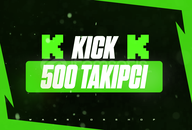 ⭐Kick 500 Takipçi⭐