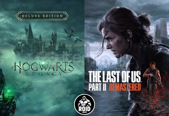 The Last Of Us Part 2 + Hogwarts Legacy Deluxe The Last Of Us Part 2 + Hogwarts Legacy Deluxe