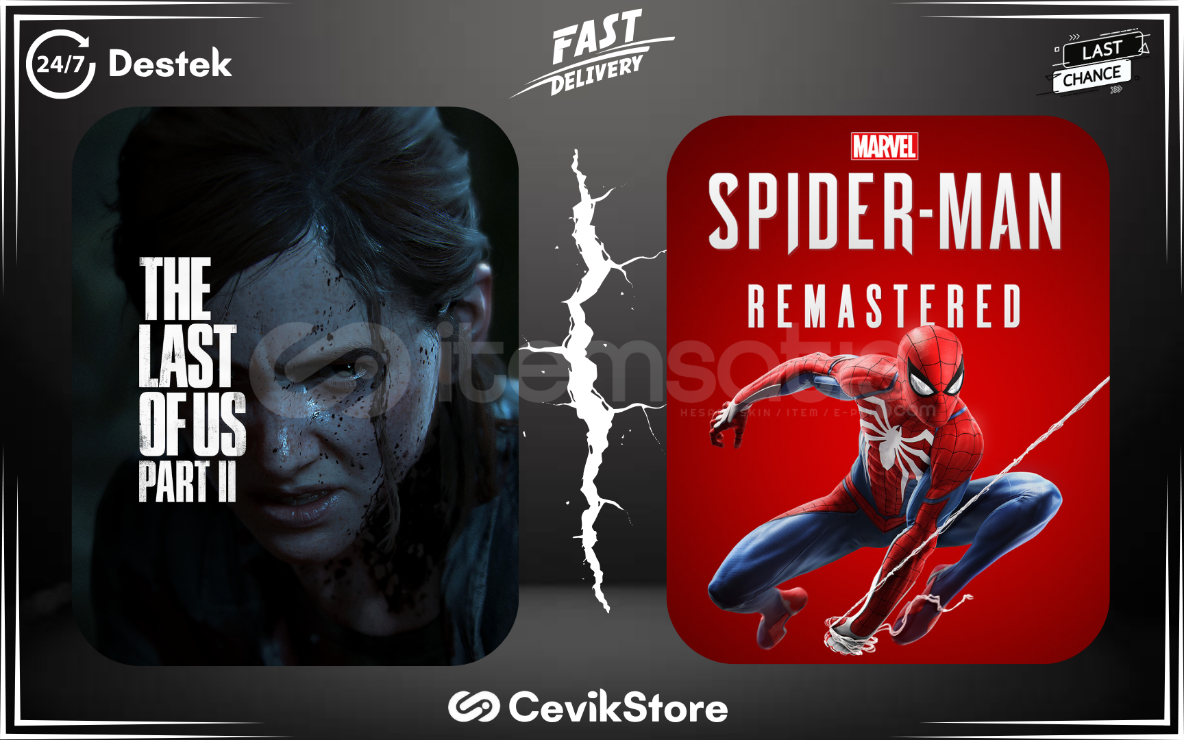 ⭐The Last Of Us Part 2 + Spiderman Remastered⭐ ⭐The Last Of Us Part 2 + Spiderman Remastered⭐