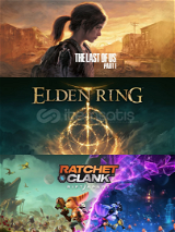 The Last of Us Part I + Elden Ring + Ratchet