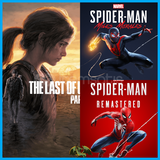 The Last of Us Part I + Spider + Miles Morales