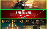 The Last of Us Part I + Spider R + Elden Ring