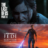 THE LAST OF US PART II - STAR WARS JEDI SRVR