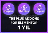 ⚡ THE PLUS ADDONS FOR ELEMENTOR | 1 YIL ⚡