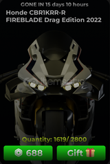 ✨The Ride | Honde CBR1KRR-R✨(HIZLI TESLİMAT)