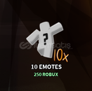 The Strongest Battlegrounds 10 Emotes