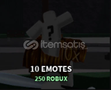 The Strongest Battlegrounds 10 Emotes