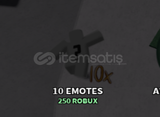 ⭐The Strongest Battlegrounds 10 Emotes⭐