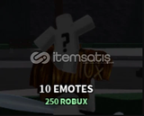 The Strongest Battlegrounds 10 Emotes