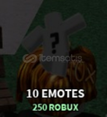 ✨The Strongest Battlegrounds 10x EMOTES✨
