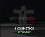 The Strongest Battlegrounds 3 Cosmetics